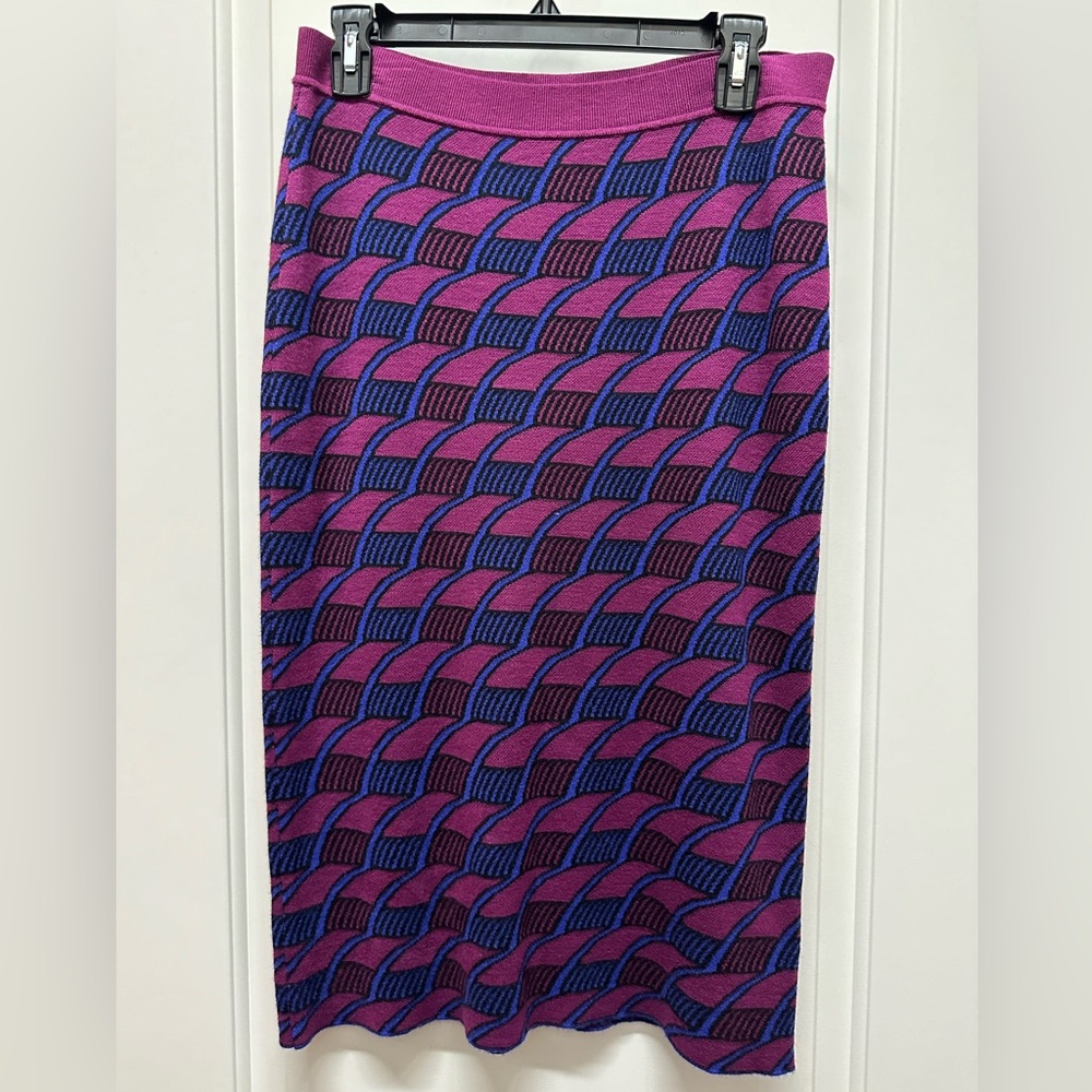 Anthropology Maeve Nancy modest Sweater Pencil Skirt NWOT Size Med - Picture 5 of 7